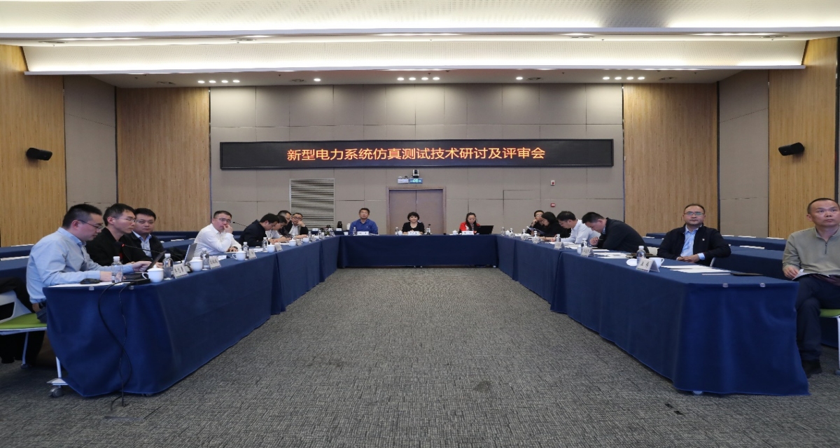 新型电力系统仿真测试技术研讨及评审会